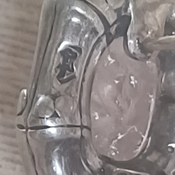 John Hardy Bamboo Rose Quartz Earrings, SS & 18k Gold - Picture 8 of 10